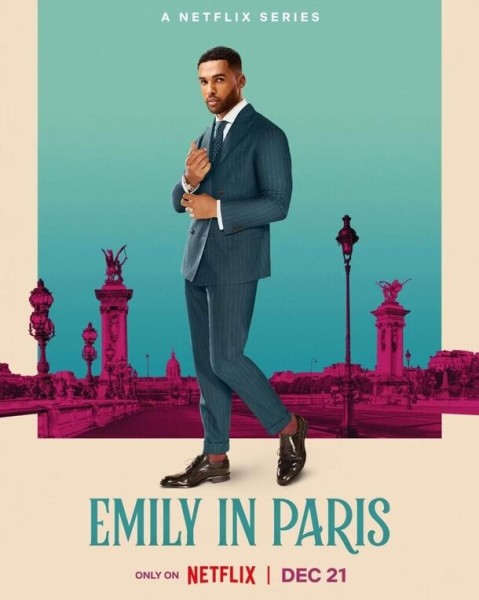 Скоро третий сезон: герои третьего сезона «Эмили в Париже» получили персональные постеры