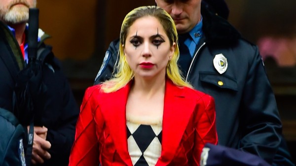 Леди Гага появилась в образе Харли Квинн на съёмках второго «Джокера»
