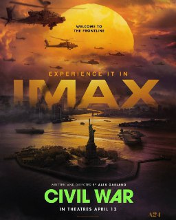 🖼 IMAX-постер Civil War Алекса Гарленда.