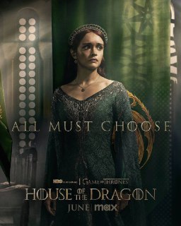 🖼 Свежие персонажные постеры второго сезона «Дома Дракона». Трейлер — завтра. Ст…